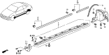 Diagram for 1998 Acura CL Door Moldings - 75302-SY8-A02ZH