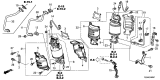 Diagram for 2018 Acura MDX Oxygen Sensor - 36542-5WS-A01