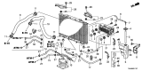 Diagram for 2009 Acura TL Radiator Hose - 19502-RK1-A00
