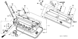 Diagram for 2004 Acura MDX Valve Cover - 12310-RCA-A03