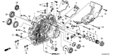 Diagram for 2011 Acura RL Bellhousing - 21110-RT4-305