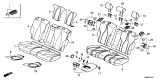 Diagram for 2021 Acura RDX Seat Cushion - 82137-TJB-A21