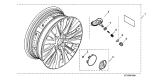 Diagram for Acura RLX Spare Wheel - 08W19-TY2-200