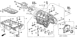 Diagram for 2006 Acura MDX Oil Pan - 11200-RDJ-A00