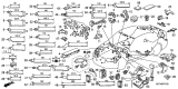 Diagram for 2007 Acura RL Cup Holder - 91540-SR3-003