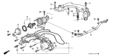 Diagram for 1995 Acura Legend Water Pump - 19200-PY3-A00