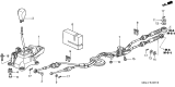 Diagram for 2004 Acura RSX Shift Cable - 54310-S6M-043