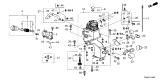 Diagram for 2014 Acura ILX PCV Valve - 17130-PND-A01