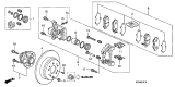 Diagram for 2013 Acura MDX Brake Caliper - 43019-STX-A01