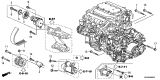 Diagram for 2010 Acura TL Drive Belt - 31110-RJA-J01