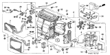 Diagram for 2005 Acura RSX Blend Door Actuator - 79161-S6M-A41