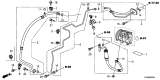 Diagram for 2016 Acura RDX A/C Hose - 80320-TX4-A01