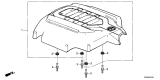 Diagram for Acura MDX Engine Cover - 17121-5J6-A00
