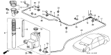 Diagram for 1991 Acura Legend Washer Reservoir - 76801-SP0-A01