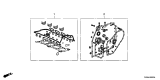 Diagram for 2020 Acura TLX Cylinder Head Gasket - 06110-RDF-A01