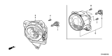 Diagram for Acura ILX Fog Light Bulb - 33165-STK-A01