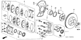 Diagram for Acura MDX Brake Caliper - 01463-S0X-010