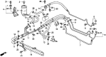 Diagram for Acura Power Steering Pressure Switch - 56490-P5G-003