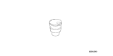 Diagram for Acura TLX Ashtray - 08U25-S5D-106