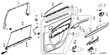 Diagram for 2018 Acura MDX Arm Rest - 83702-TZ5-A01ZC