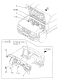 Diagram for Acura SLX Dash Panels - 8-97138-530-1