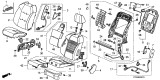 Diagram for 2012 Acura MDX Seat Cushion - 81137-STX-A01