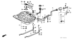 Diagram for 1990 Acura Legend Fuel Tank - 17500-SG0-A39