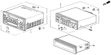 Diagram for 1989 Acura Legend Fuse - 39110-SD4-A01