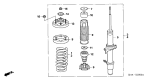 Diagram for 2007 Acura RL Coil Springs - 51401-SJA-A11