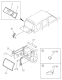 Diagram for Acura SLX Weather Strip - 8-97174-086-0