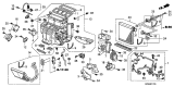 Diagram for 2011 Acura TL Blend Door Actuator - 79170-TK4-A41