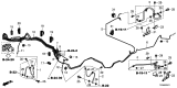 Diagram for Acura Hydraulic Hose - 01464-TZ5-A01