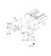 Diagram for Acura SLX Radiator Hose - 8-97167-694-2