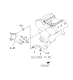 Diagram for 1998 Acura SLX Radiator Hose - 8-97167-694-2