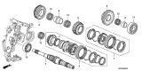 Diagram for Acura Transfer Case Bearing - 91004-RDE-003