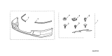 Diagram for 2007 Acura RL Spoiler - 08F01-SJA-210