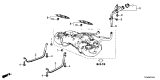 Diagram for Acura Fuel Tank Strap - 17522-TZ7-A00