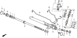 Diagram for 1998 Acura CL Rack And Pinion - 53626-SV4-A01