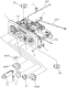 Diagram for 1997 Acura SLX A/C Switch - 8-97061-923-0