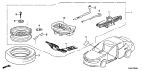 Diagram for 2017 Acura ILX Spare Wheel - 06421-TV9-A03