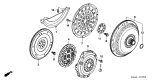 Diagram for 2005 Acura RSX Clutch Disc - 22200-PND-003