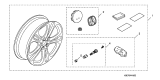 Diagram for 2007 Acura TL Rims - 08W18-SEP-202E