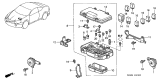 Diagram for 2003 Acura RSX Relay Block - 38250-S6M-A01