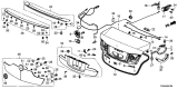 Diagram for 2020 Acura ILX Trunk Lids - 68500-T3R-A90ZZ