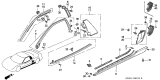 Diagram for 2000 Acura NSX Weather Strip - 72391-SL0-013