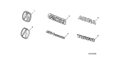 Diagram for 2007 Acura RDX Emblem - 08F20-STK-20007