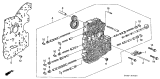 Diagram for Acura TL Valve Body - 27000-P7T-000