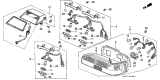 Diagram for Acura Legend Light Socket - 34276-SG0-A01