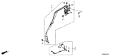 Diagram for 2019 Acura NSX Seat Belt Buckle - 04813-T6N-A00ZA