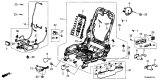 Diagram for Acura Seat Switch - 81650-TYR-A02ZA